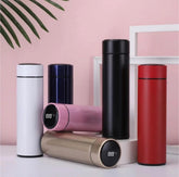 Smart LED Stainless Steel Hot and Cold Water Bottle - 500ml Thermos Flask