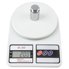 SF-400 Digital Electronic Kitchen Scale – 10kg Capacity | 1g Precision