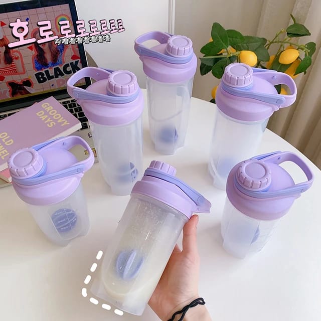Sports Fitness Protein Shaker Bottle for boys and girls 700ML Random colour