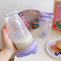 Sports Fitness Protein Shaker Bottle for boys and girls 700ML Random colour