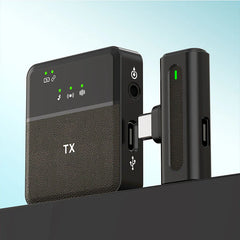 SX8 Type-C Single Lavalier Wireless Microphone for Interview and Vlog | Type-c Single Professional Lavalier Wireless Microphone