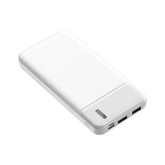 Ultra Slim 10000 mAh Power Bank – Dual USB Output | Fast Portable Charger