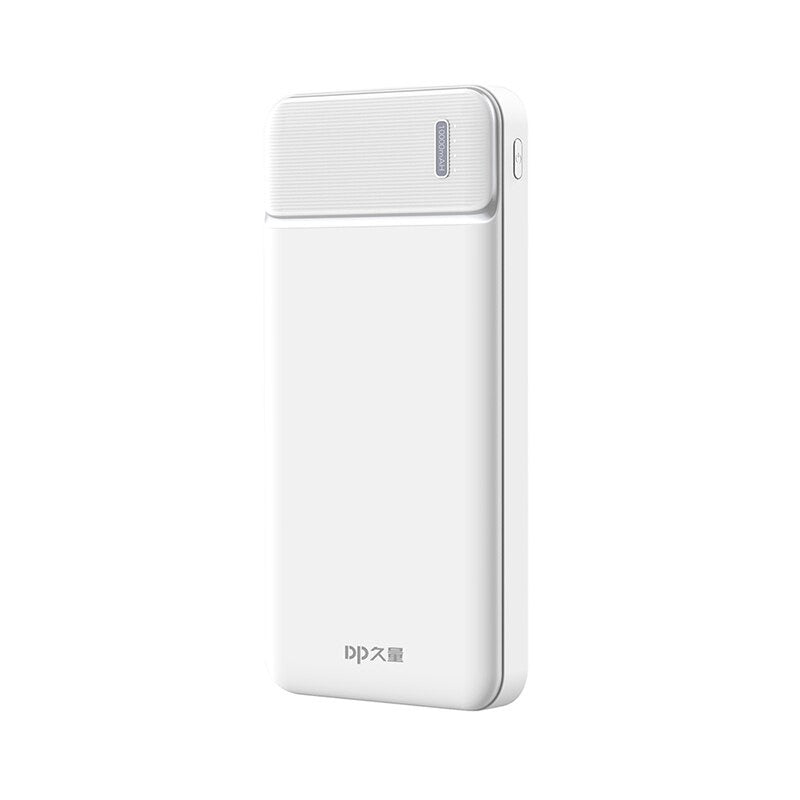Ultra Slim 10000 mAh Power Bank – Dual USB Output | Fast Portable Charger