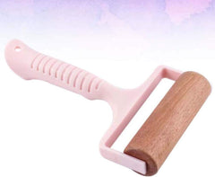 2pcs Wooden Rolling Pin for Baking – Hand Push Dough Roller with Non-Stick Surface, Lightweight & Kid-Friendly