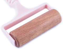 2pcs Wooden Rolling Pin for Baking – Hand Push Dough Roller with Non-Stick Surface, Lightweight & Kid-Friendly
