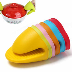 Silicone Heat Resistant Glove Clip – Non-Slip Insulation Pot & Bowl Holder