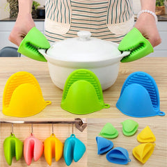 Silicone Heat Resistant Glove Clip – Non-Slip Insulation Pot & Bowl Holder