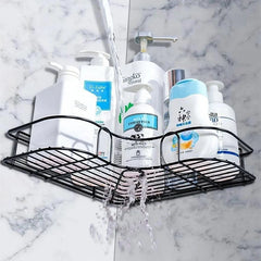 Metal Corner Rack For Bathroom & Kitchen | Bathroom Metal Shelf Organizer