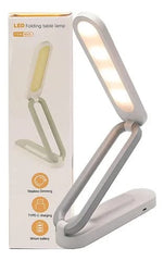B005 LED Folding Table Lamp – Rechargeable Stepless Dimmable Desk Light with Type-C Charging & Lithium Battery