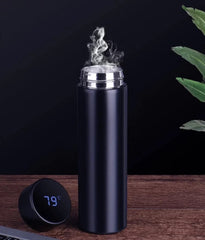 Smart LED Stainless Steel Hot and Cold Water Bottle - 500ml Thermos Flask