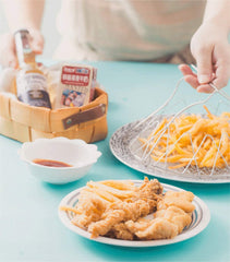 Stainless Steel Multi-Functional Foldable Chef Basket Deluxe