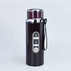 Stainless Steel Hot & Cold Thermos Bottle Vacuum Insulated Leakproof Water Bottle for Travel Gym Office