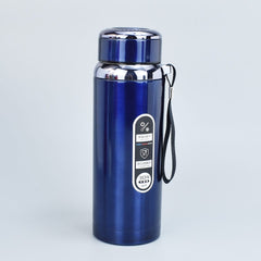 Stainless Steel Hot & Cold Thermos Bottle Vacuum Insulated Leakproof Water Bottle for Travel Gym Office