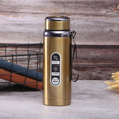 Stainless Steel Hot & Cold Thermos Bottle Vacuum Insulated Leakproof Water Bottle for Travel Gym Office
