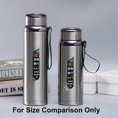 Stainless Steel Hot & Cold Thermos Bottle Vacuum Insulated Leakproof Water Bottle for Travel Gym Office