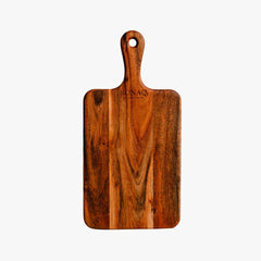 Acacia Oblong Cutting Board - Wooden 16" x 8" Face Grain Kikar Wood Chopping Board