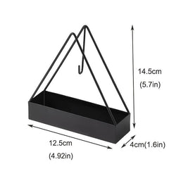 Triangle-shaped Durable Mosquito Coil Holder Creative Hanging Or Standing Incense Burner