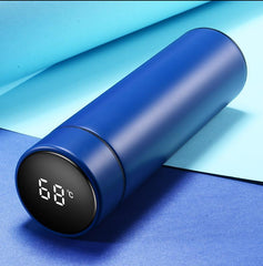 Smart LED Stainless Steel Hot and Cold Water Bottle - 500ml Thermos Flask