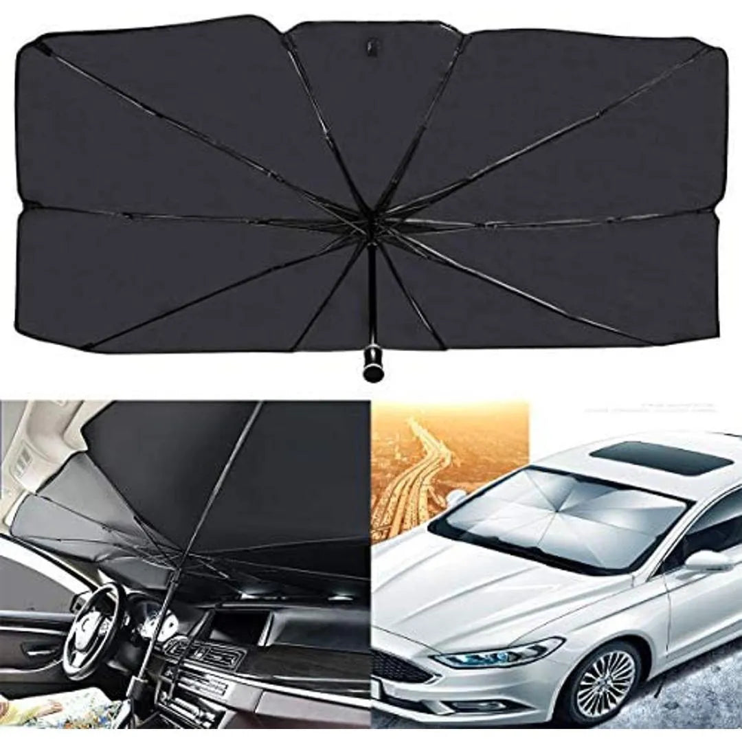 Car Windshield Umbrella Shade - Durable & Weather Resistant