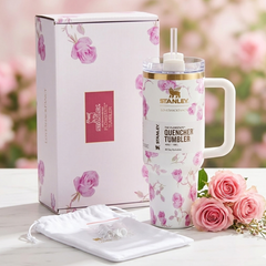Stanley x LoveShackFancy Limited Edition 40oz Quencher H2.0 FlowState Tumbler