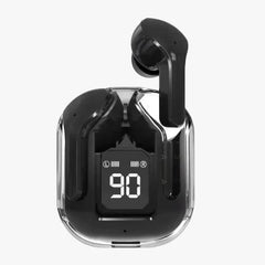 AIR 31 Wireless Earbuds – Crystal Transparent Case | Bluetooth 5.3 | Heavy Bass 🔥( random colour)
