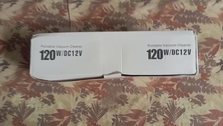 Wireless Portable Vacuum Cleaner For Home & Car 120W!