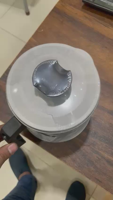 Oil Filter Pot 1.4L | Oil Strainer For Kitchen | Oil Container Pot Filter 1.4 Liter (Without Box)