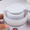 Fast Water Boiling 600 ml Portable Kettle Travel Kettle Foods Boils Quickly Silicone Small Collapsible Foldable Electric Sports Bottles
