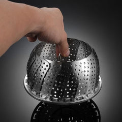 Stainless Steel Folding Vegetable Steamer